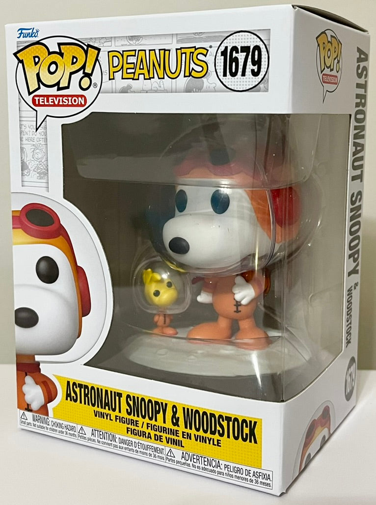 Peanuts Astronaut Snoopy & Woodstock Funko Pop Vinyl Figure #1679 image 1