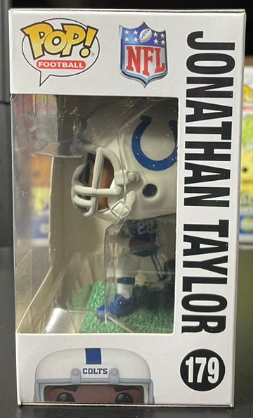 Johnathan Taylor Funko Pop #179 NFL Indianapolis Colts image 3