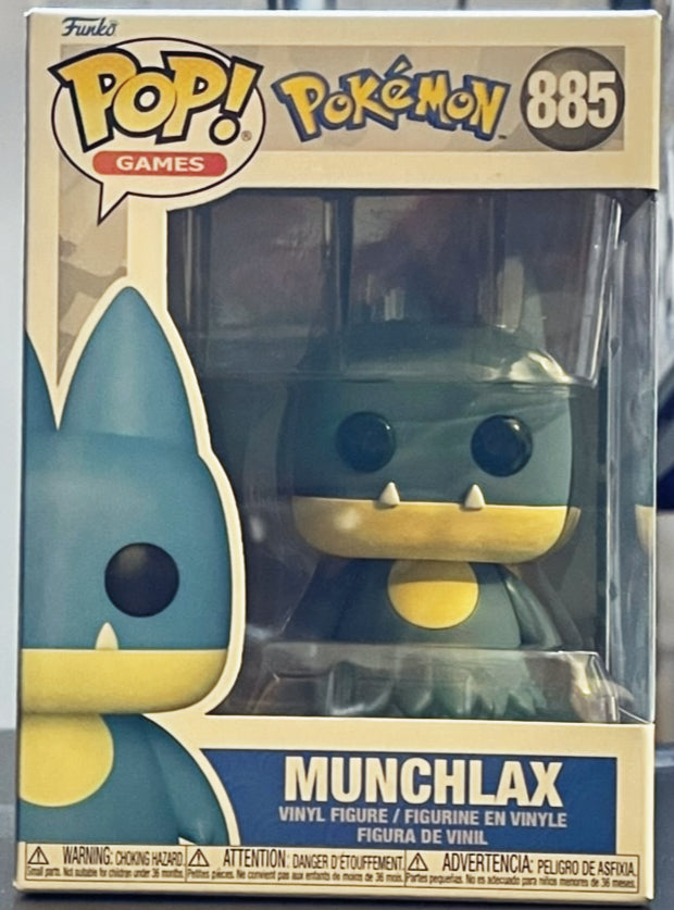 Pokemon Munchlax Funko Pop! Vinyl Figure #885 image 0