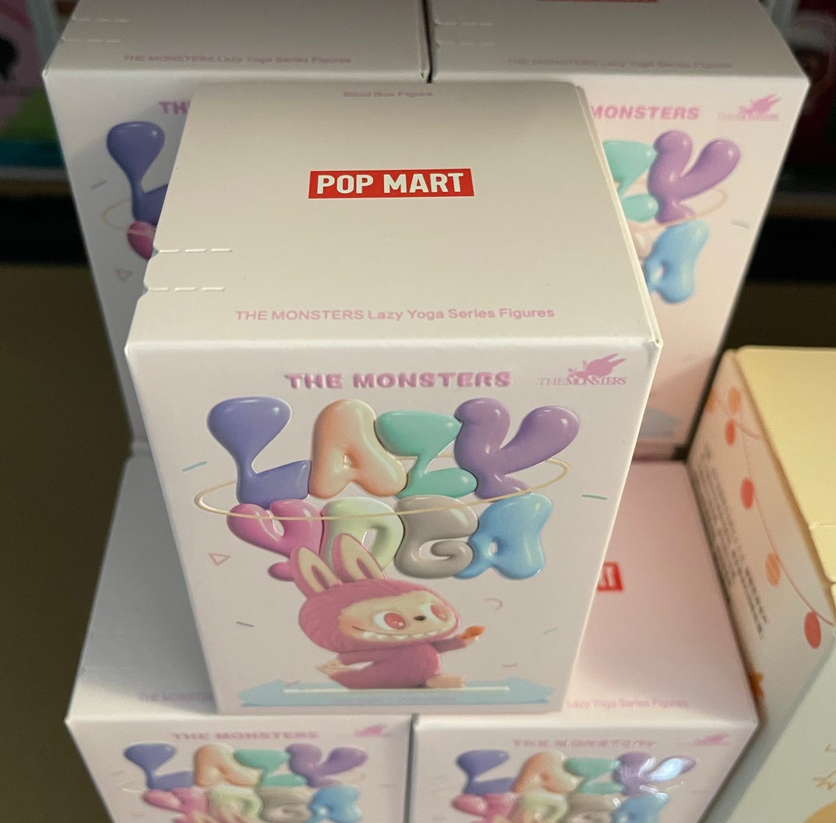 POP MART Labubu The Monsters Lazy Yoga Series Vinyl Figure – Blind Box image 5