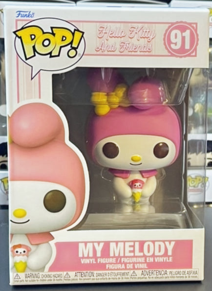 Hello Kitty and Friends My Melody with Dessert Funko Pop! Vinyl Figure #91 image 0