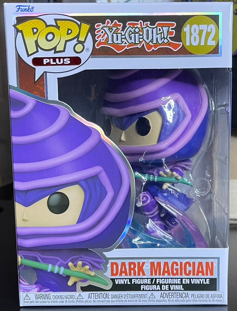 Funko Pop Plus: Yu-Gi-Oh! - Dark Magician (Attack Mode) - Vinyl Figure - #1872 image 0