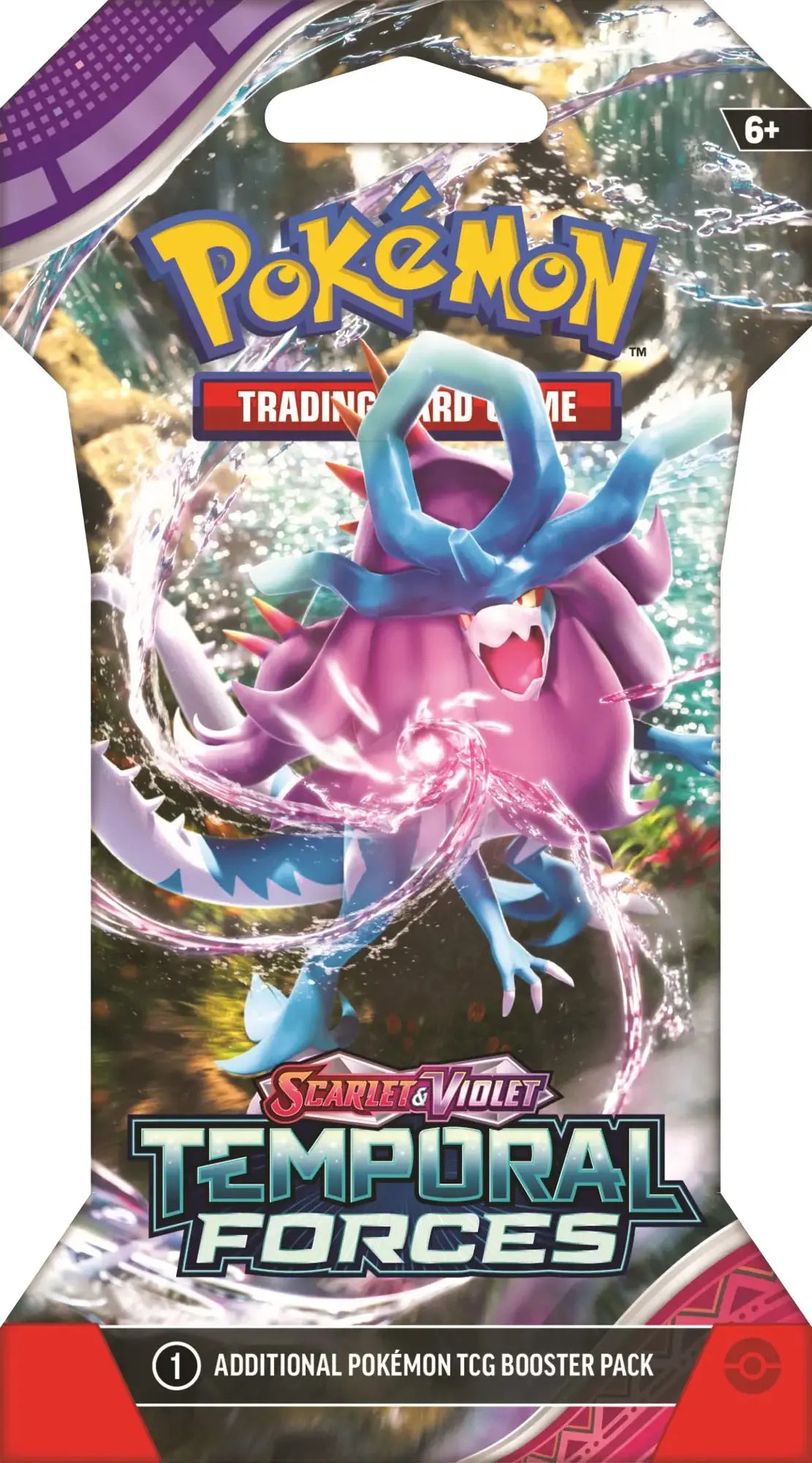 Pokemon TCG: Temporal Forces Sleeved Booster Pack - SV05 image 4