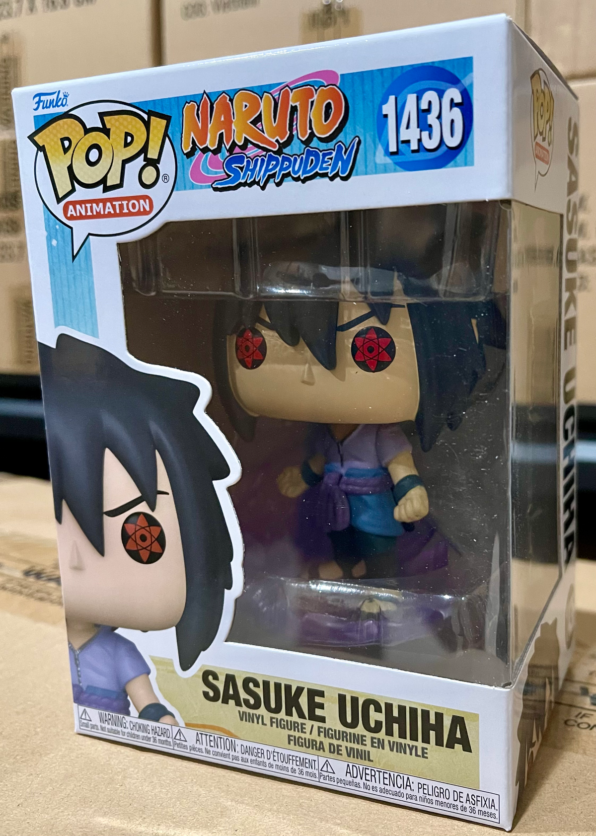 Naruto: Shippuden Sasuke Uchiha Funko Pop! Vinyl Figure #1436 image 1
