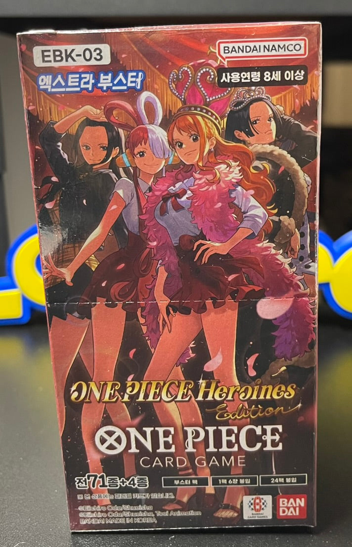 One Piece EBK-03 Heroines Edition - Booster Box - Korean image 0