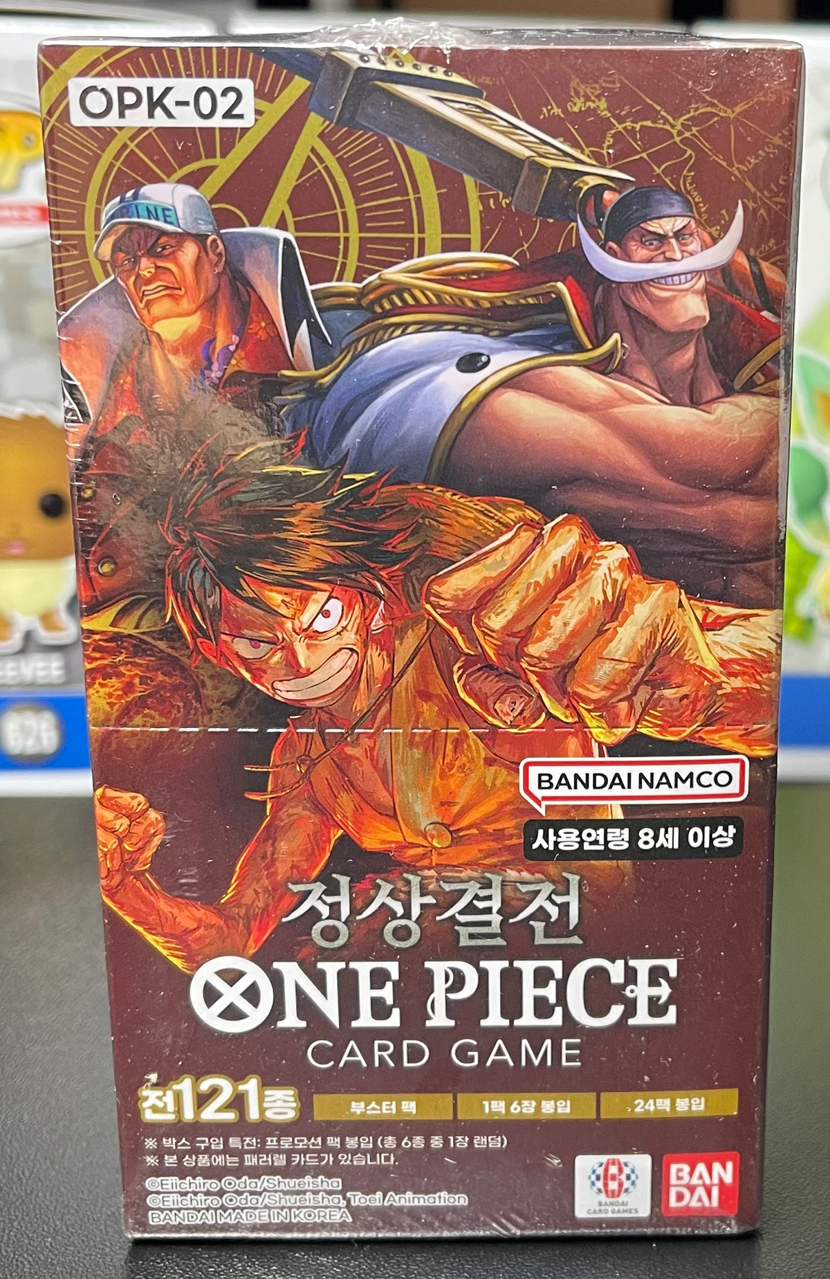One Piece TCG Paramount War Booster Box OPK-02 - Korean image 0