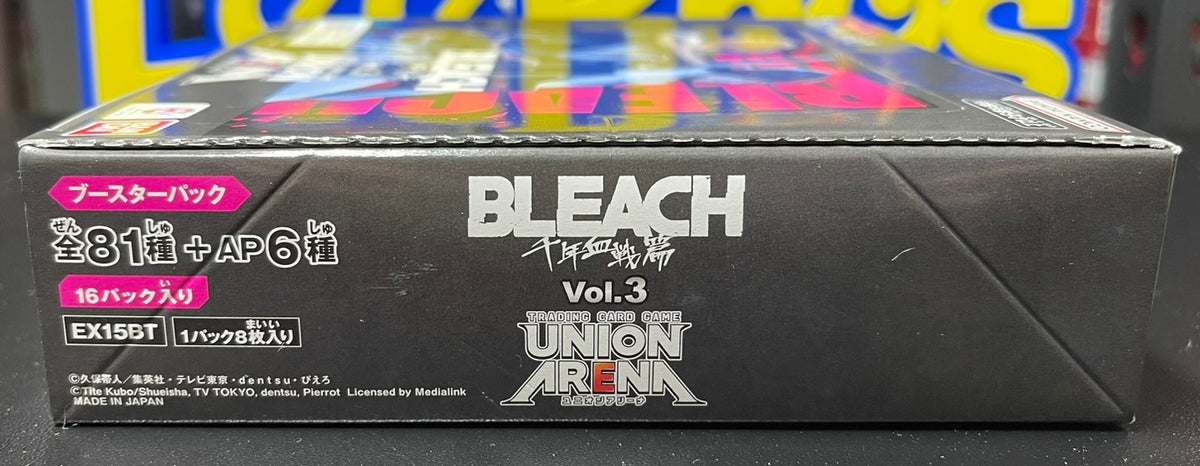 Union Arena BLEACH EX15BT Booster Box Japanese