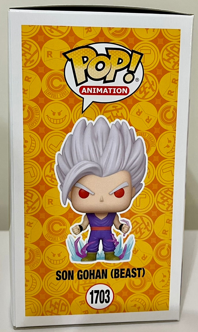 Dragon Ball Super: Super Hero Son Gohan (Beast) Funko Pop! Vinyl Figure #1703 image 3