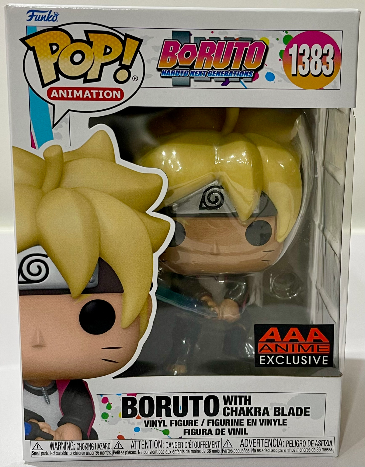 Boruto with Chakra Blade Funko Pop! Vinyl Figure #1383 - AAA Anime Exclusive image 0