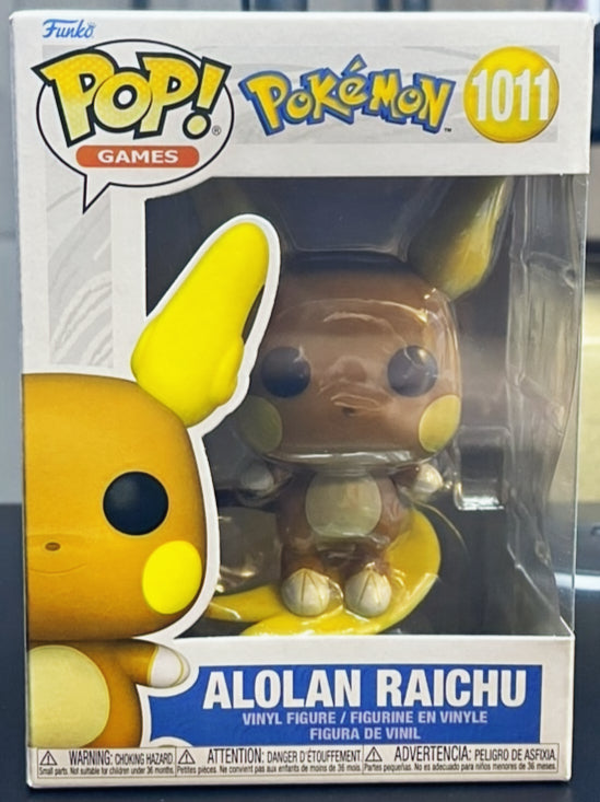 Pokemon Alolan Raichu Funko Pop! Vinyl Figure #1011 image 0