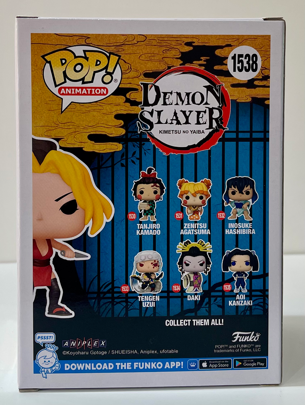 Funko Pop! Makio with Kunai #1538 Exclusive – Demon Slayer image 2