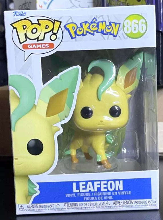 Pokemon Leafeon Funko Pop! Vinyl Figure #866 image 0