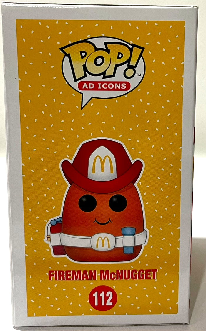 McDonald's - Fireman McNugget Funko Pop! Vinyl Figure #112 image 3