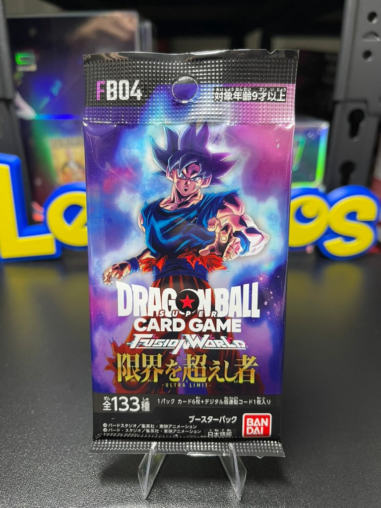 Dragon Ball Super FB04 Ultra Limit Booster Pack Japanese