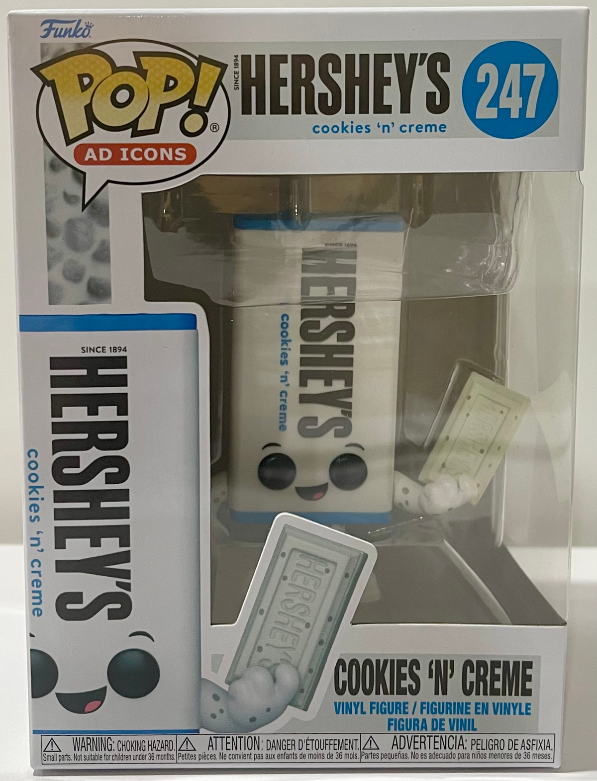 Hershey's Cookies 'N' Creme Funko Pop Vinyl Figure #247 image 0