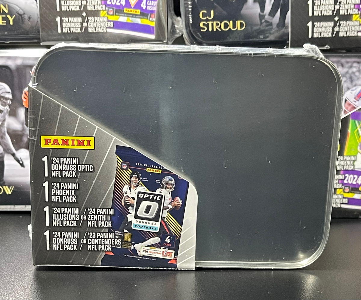Christian McCaffrey '25 NFL MJ Holding TIN (Includes 2023-24 Panini Packs) image 1