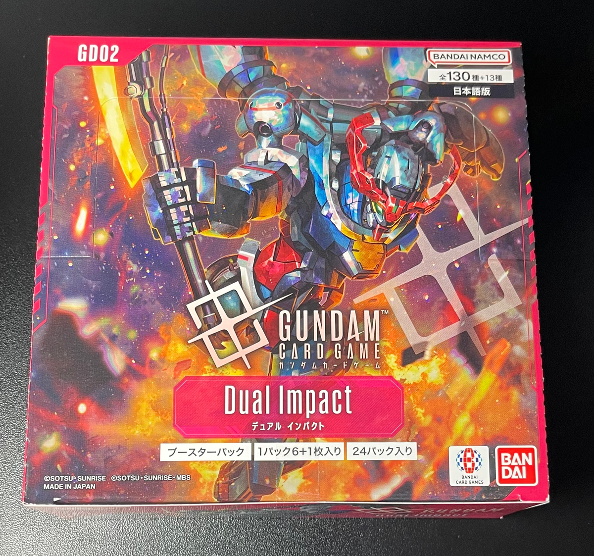 Gundam Card Game Dual Impact GD02 Booster Box – Japanese image 0