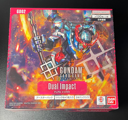 Gundam Card Game Dual Impact GD02 Booster Box – Japanese image 0