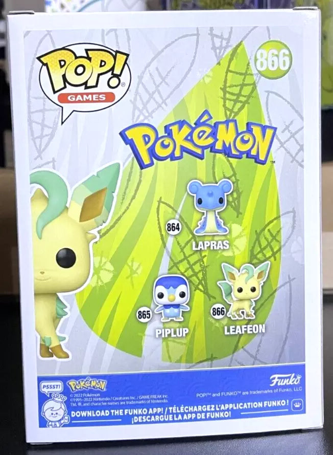 Pokemon Leafeon Funko Pop! Vinyl Figure #866 image 4