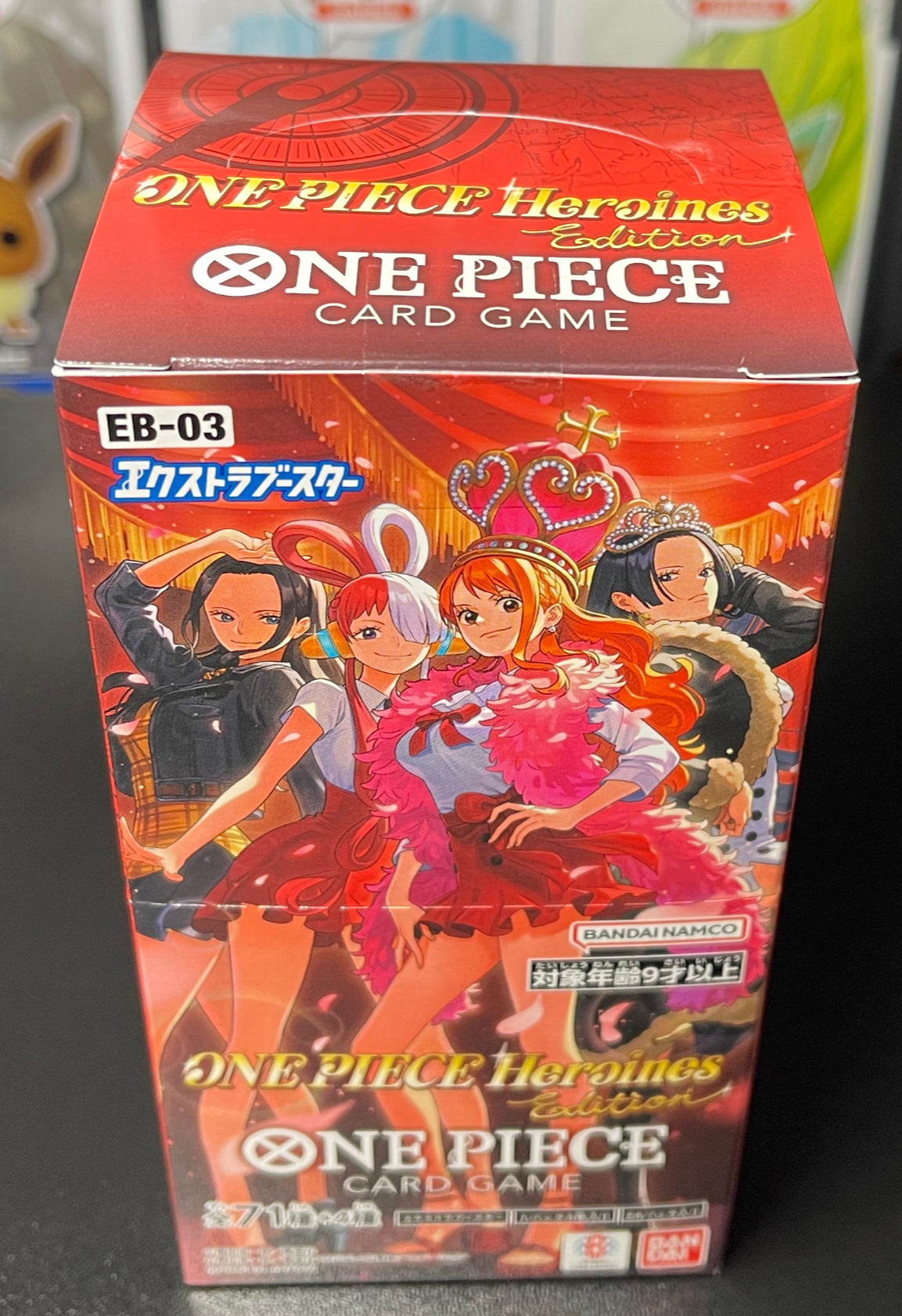 One Piece EB-03 Booster Box (Japanese) Extra Booster: Heroines Edition image 1