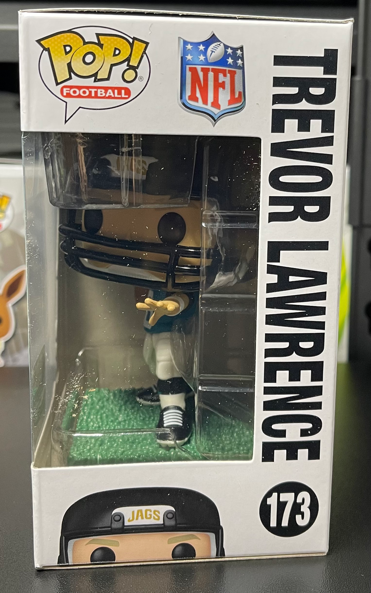 Funko Pop! Trevor Lawrence #173 – Jacksonville Jaguars (Home Uniform) image 3