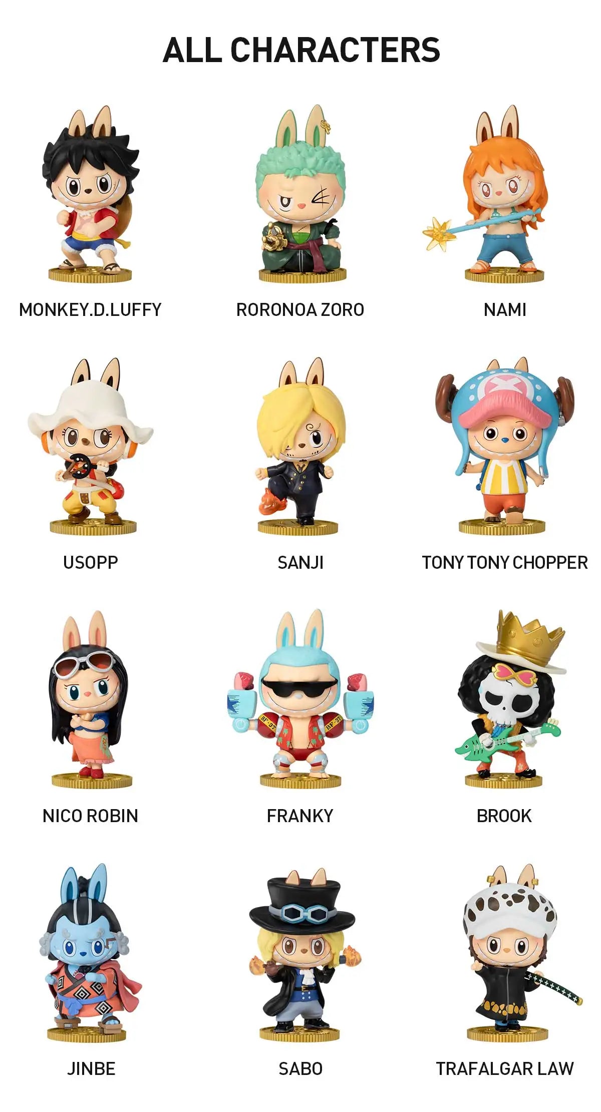 Pop Mart THE MONSTERS One Piece Series – Blind Box Figure image 3