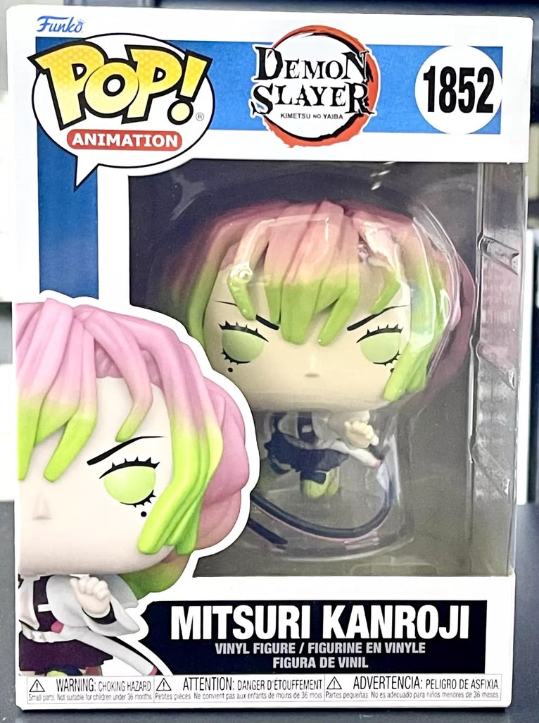 Demon Slayer Mitsuri Kanroji (Attack) Funko Pop Vinyl Figure #1852 image 0