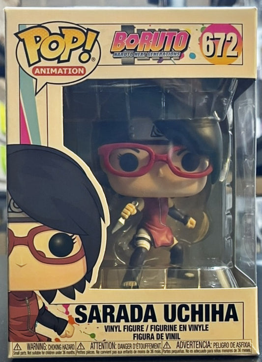 Boruto Sarada Uchiha Funko Pop! Vinyl Figure #672 image 0