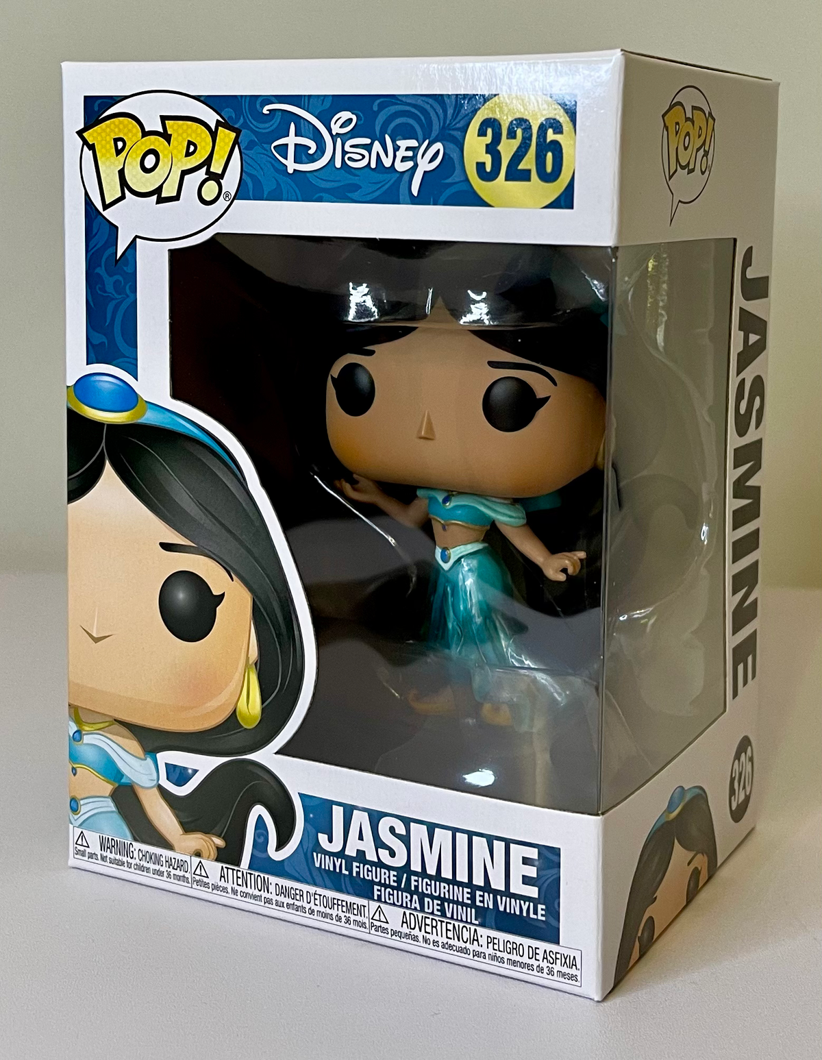Funko Pop! Aladdin Jasmine Vinyl Figure #326 image 0