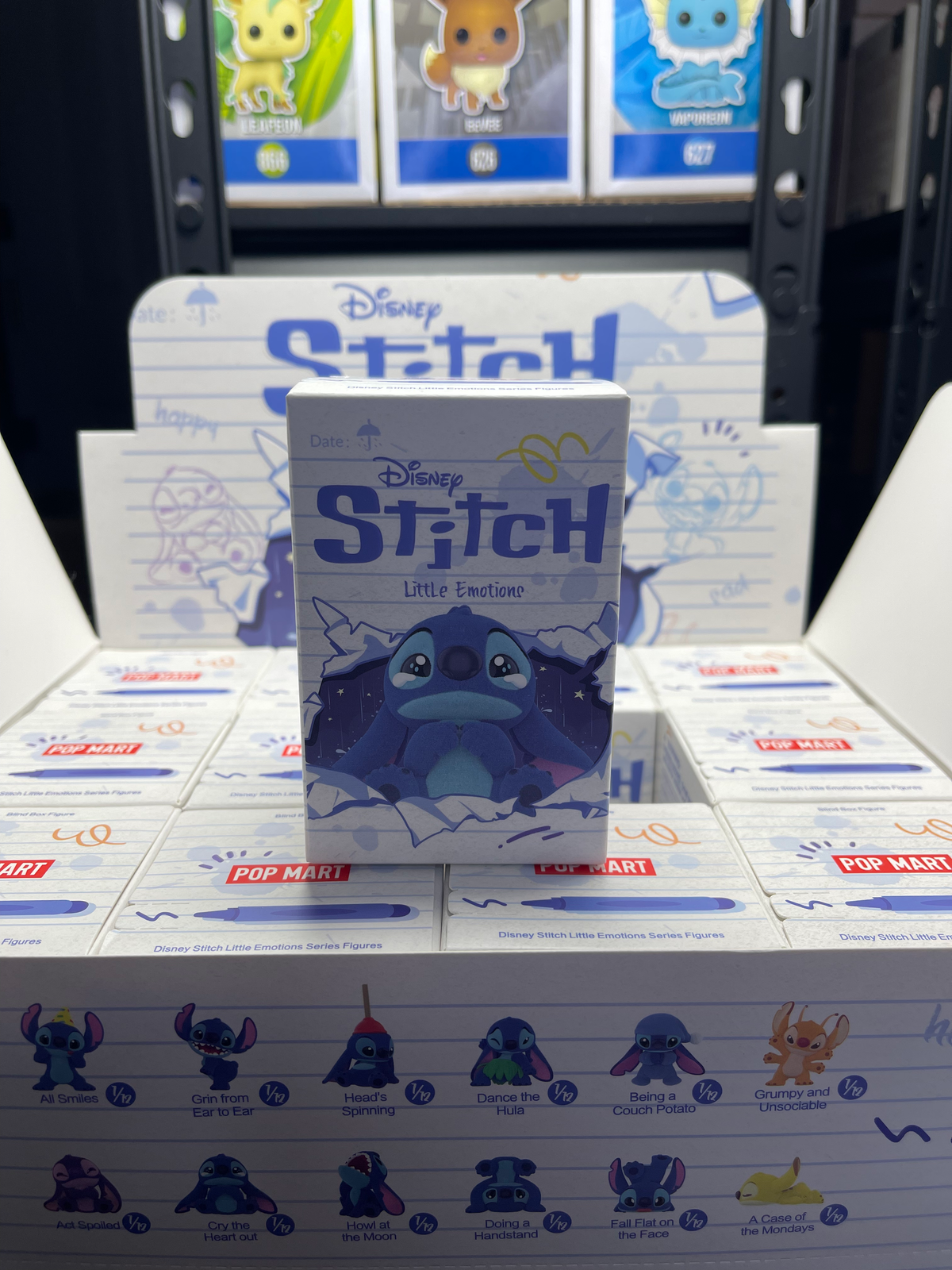Pop Mart Disney Stitch Little Emotions Series Figures - Blind Box image 0