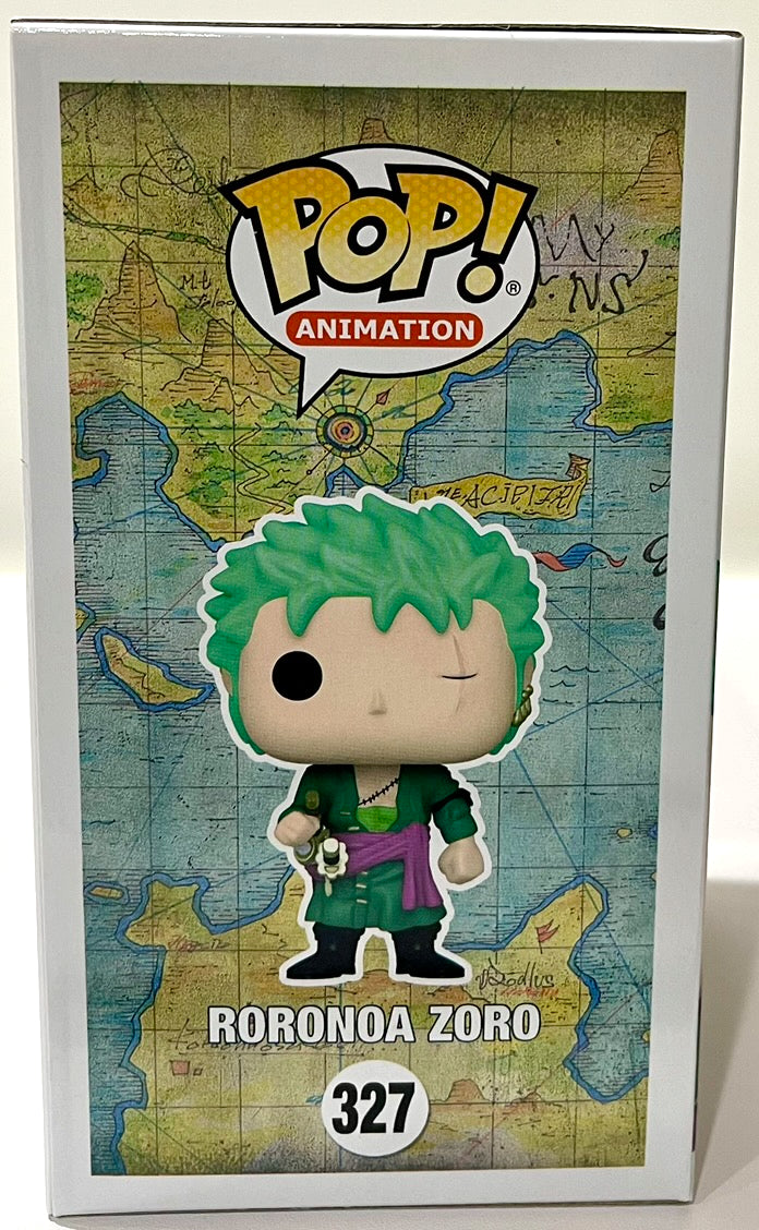 One Piece Roronoa Zoro Funko Pop! Vinyl Figure #327 Glow (KODY EX Exclusive) image 1