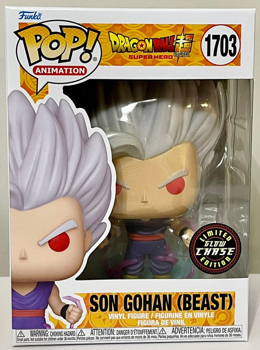 Dragon Ball Super: Son Gohan (Beast) Funko Pop! Vinyl Figure #1703 - CHASE image 0