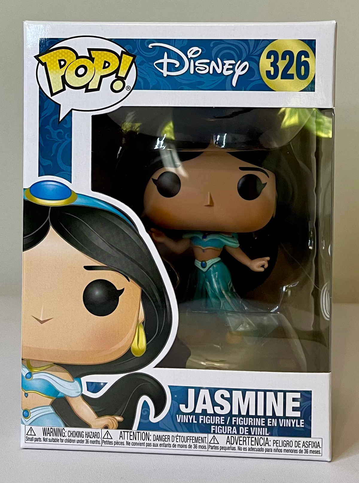 Funko Pop! Aladdin Jasmine Vinyl Figure #326 image 1