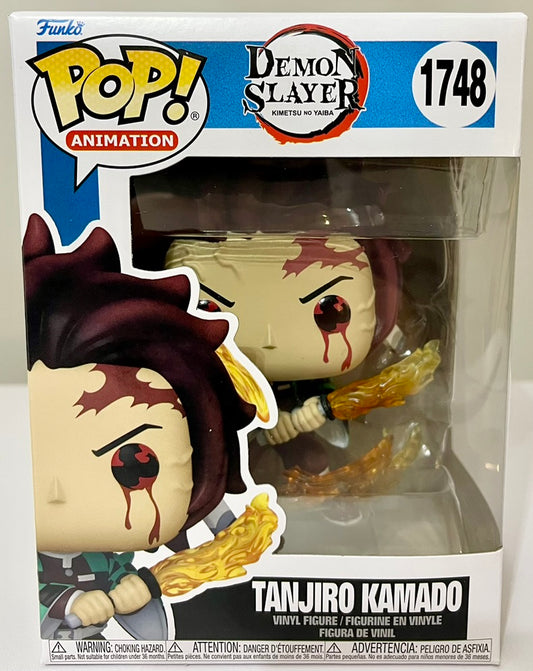 Demon Slayer Tanjiro Kamado (Sun Breathing) Funko Pop! Vinyl Figure #1748 image 0