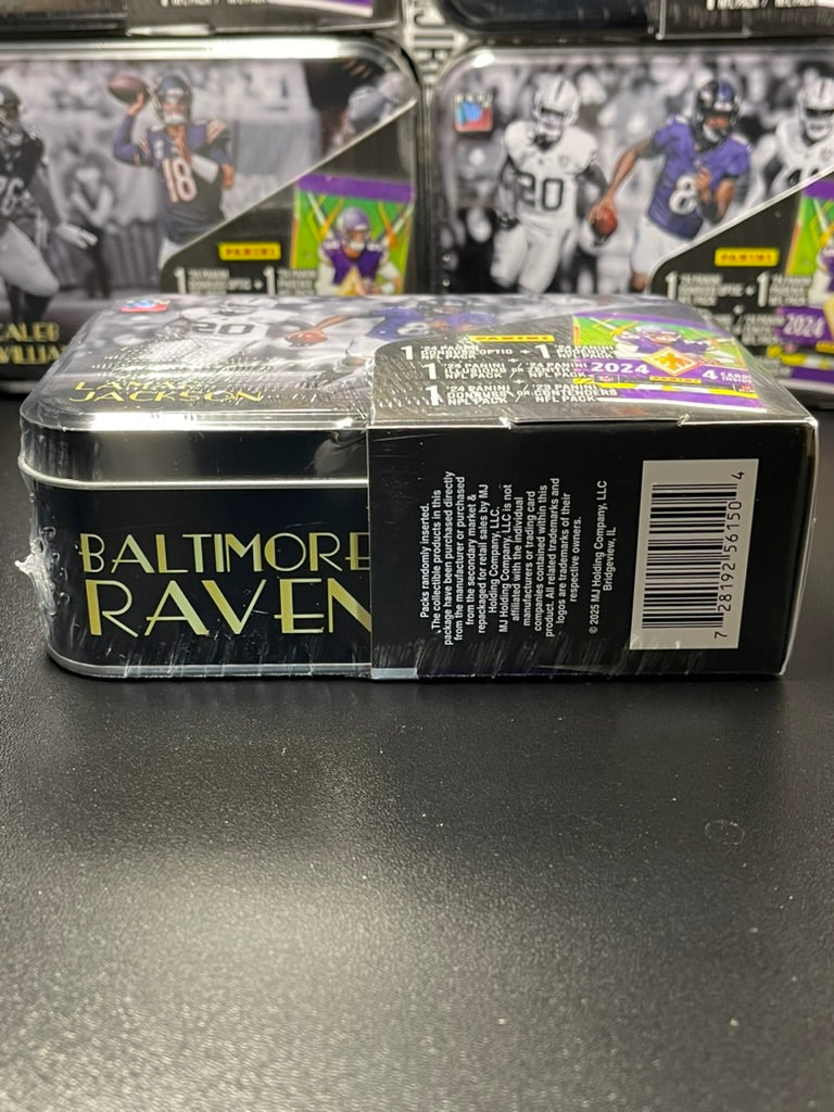 Lamar Jackson '25 NFL MJ Holding TIN (Includes 2023-24 Panini Packs) image 2