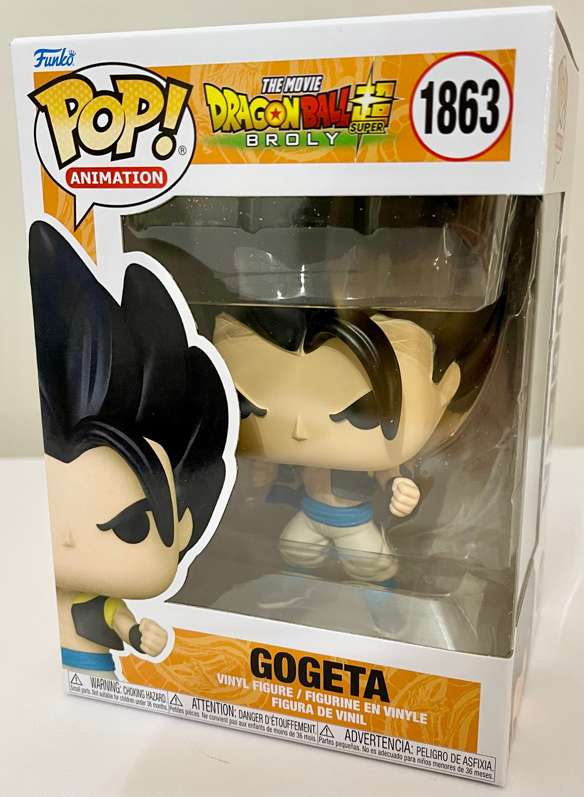 Dragon Ball Super: Broly Gogeta Funko Pop! Vinyl Figure #1863 image 1