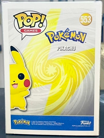 Pokemon Pikachu Waving Funko Pop! Vinyl Figure #553 image 2