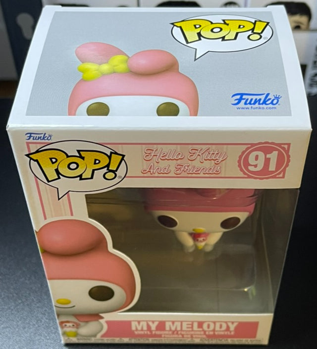 Hello Kitty and Friends My Melody with Dessert Funko Pop! Vinyl Figure #91 image 4