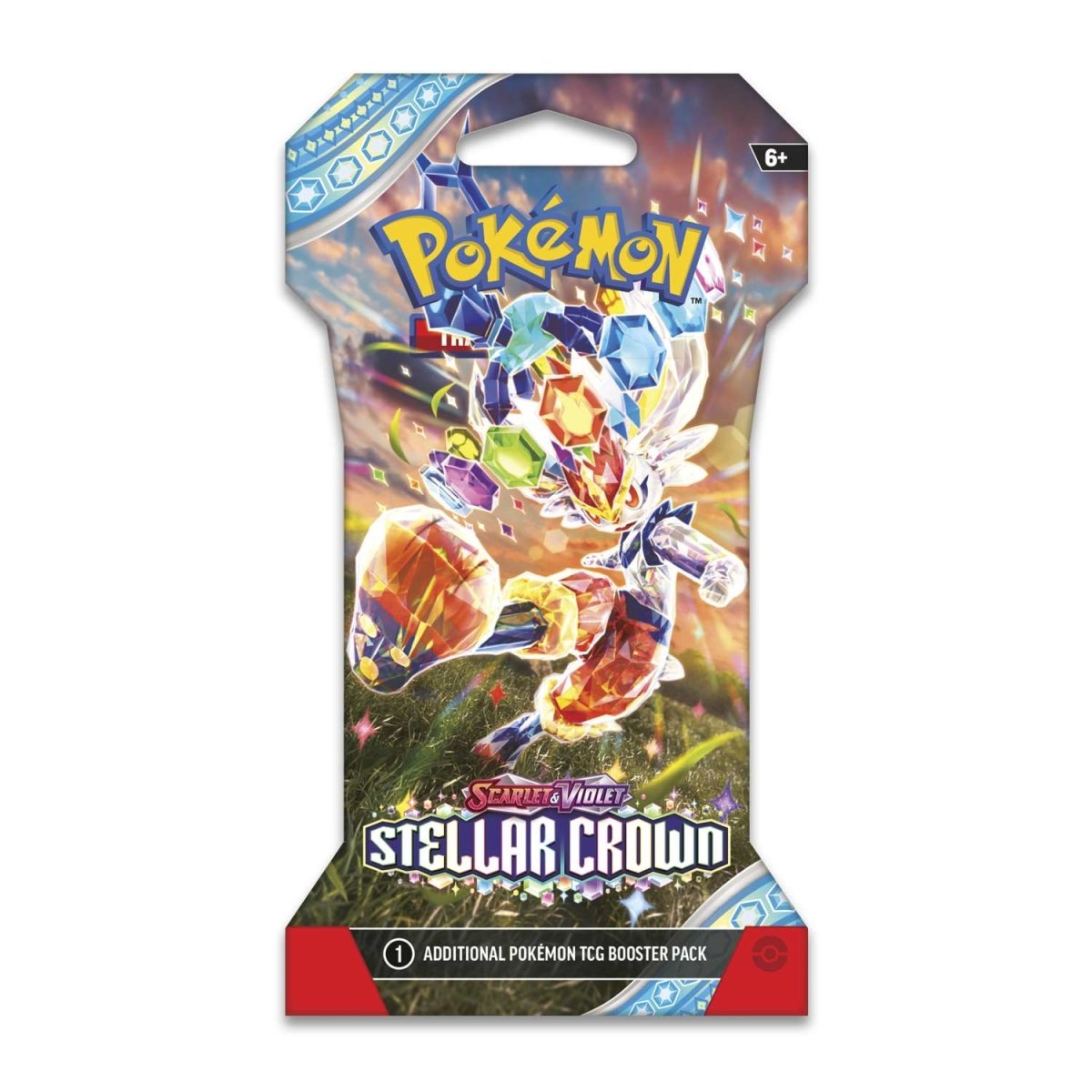 Pokemon TCG: Stellar Crown Sleeved Booster Pack - SV07 image 3