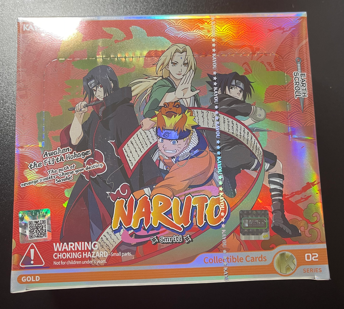 Naruto Smriti Earth Scroll Series 2 Booster Box – 20 Packs image 0