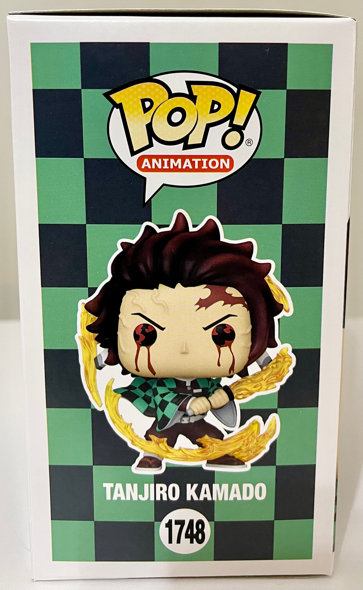 Demon Slayer Tanjiro Kamado (Sun Breathing) Funko Pop! Vinyl Figure #1748 image 2