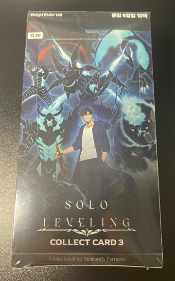 Solo Leveling TCG Collect Card Vol.3 Booster Box – Korean image 0
