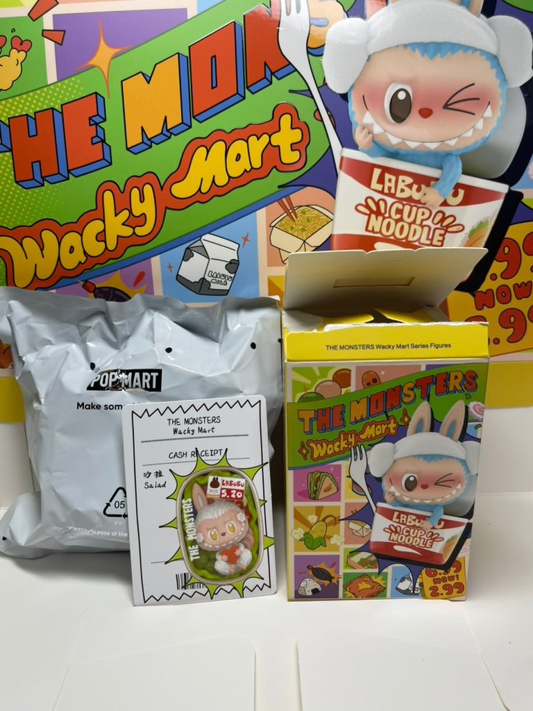 Pop Mart Labubu THE MONSTERS Wacky Mart Series Figures - Opened Box/Sealed Bag image 6