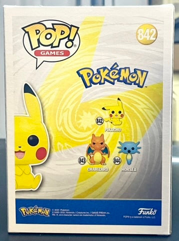 Pokemon Pikachu Sitting Funko Pop Vinyl Figure #842 image 2