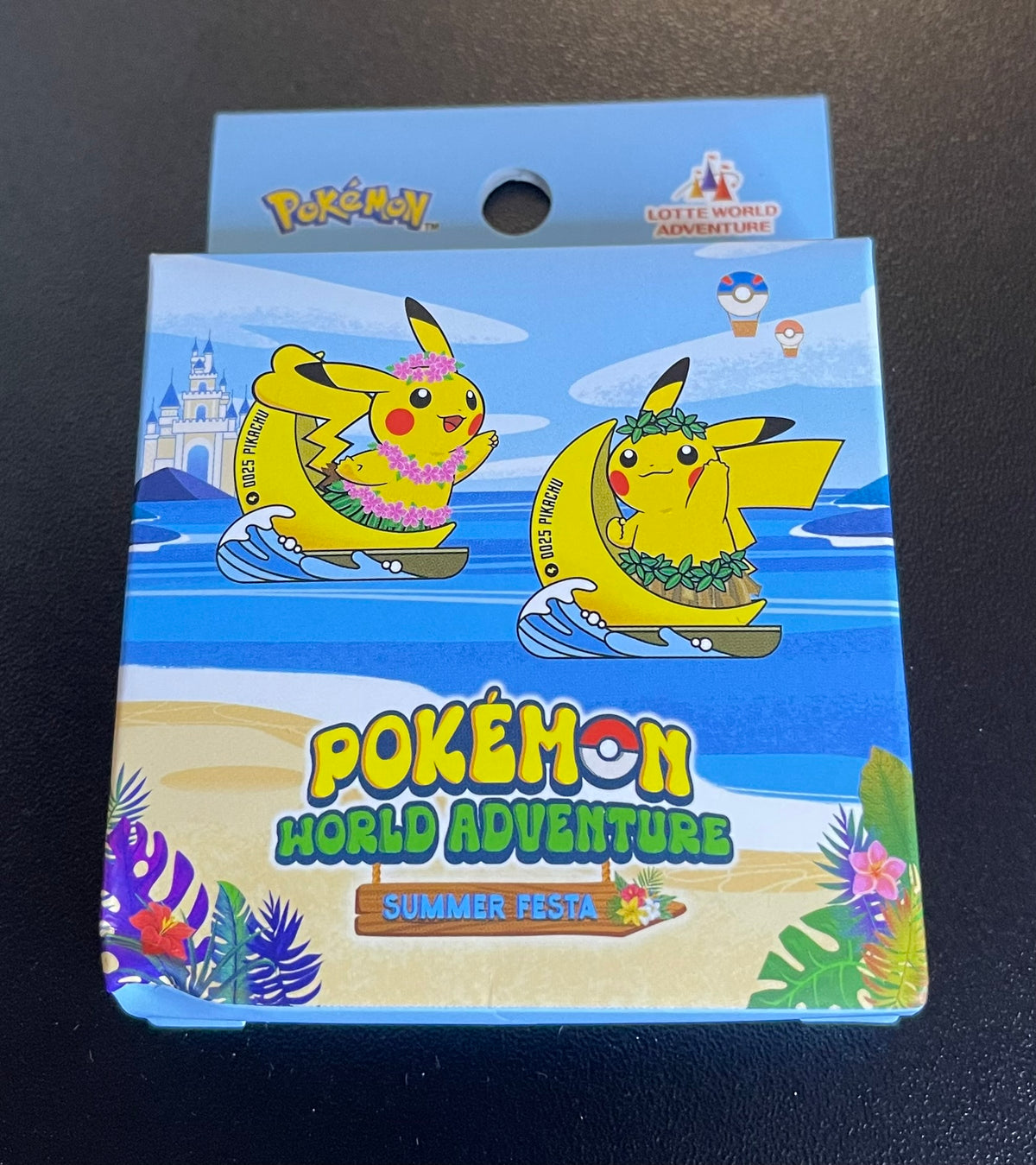 Pokemon Lotte World Moonboat Magnet Blind Box image 0