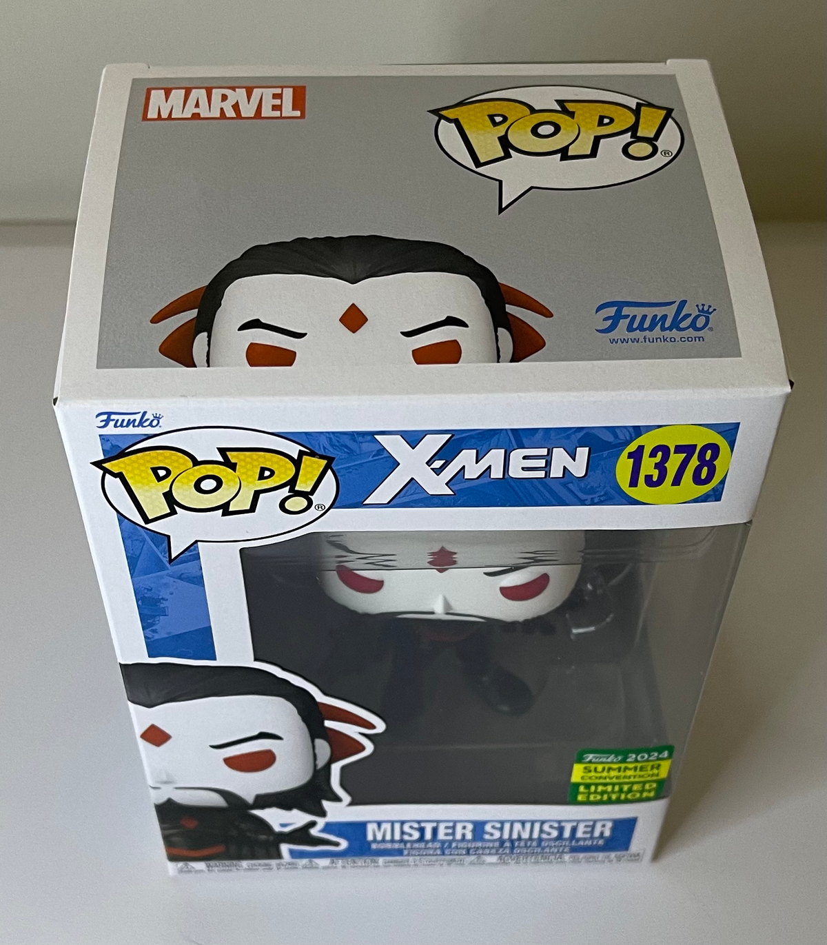 Marvel Mister Sinister Funko Pop! Vinyl Figure #1378 (Limited Edition) image 4