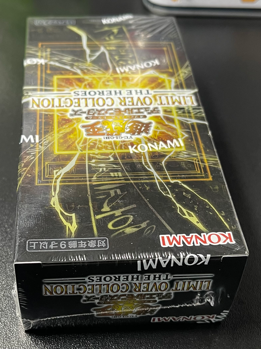 Yugioh Limit Over Collection The Heroes Booster Box Japanese image 0