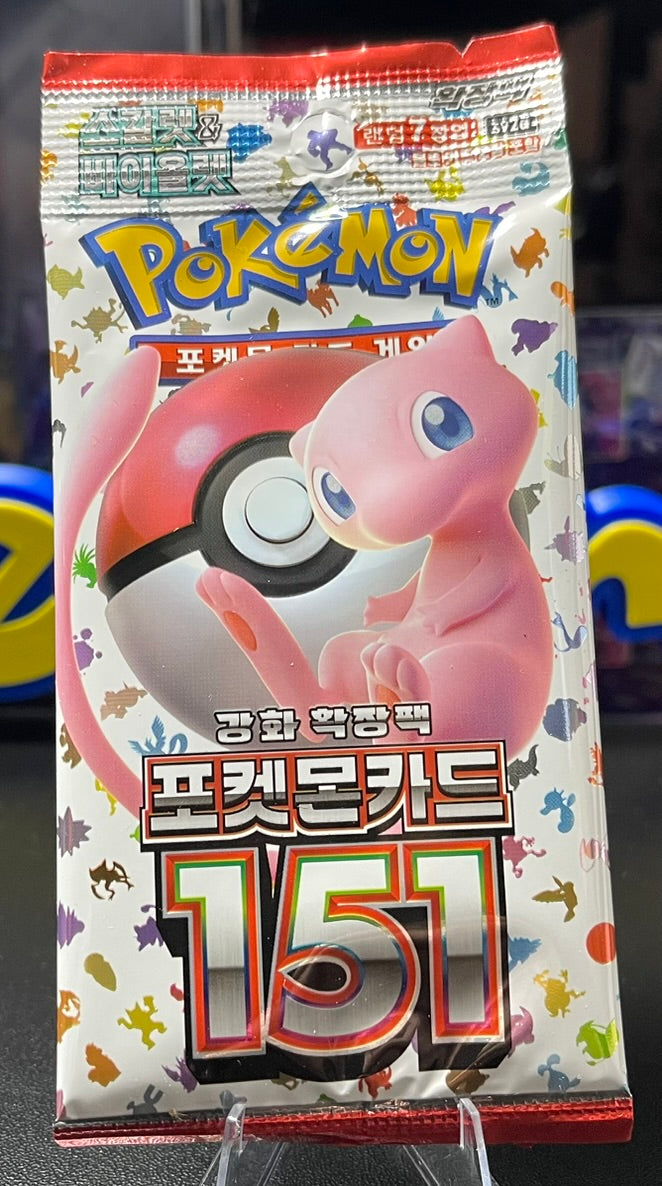 Pokemon 151 Booster Pack – Korean