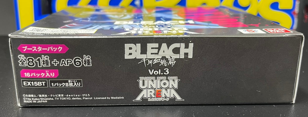 Union Arena BLEACH EX15BT Booster Box Japanese