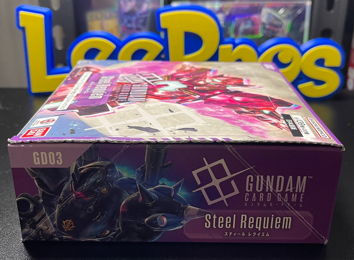 Gundam Card Game Steel Requiem GD03 Booster Box – Japanese